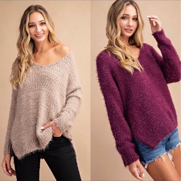 NWT ee:some Oversized Sweater - Picture 2 of 9